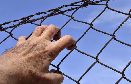 Kriminalitet Gjerde Hånd Fengsel