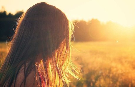 Jente Solnedgang Åker Liberalisme