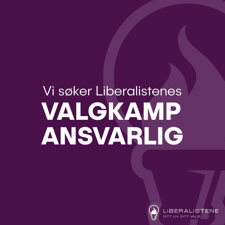 Plakat Valgkampansvarlig